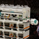 Illustration for article titled A surprisingly realistic depiction of a space habitat, entirely in lego